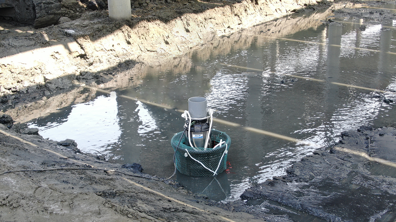 Solar Power Effluent Drainage System in Tainan, Taiwan