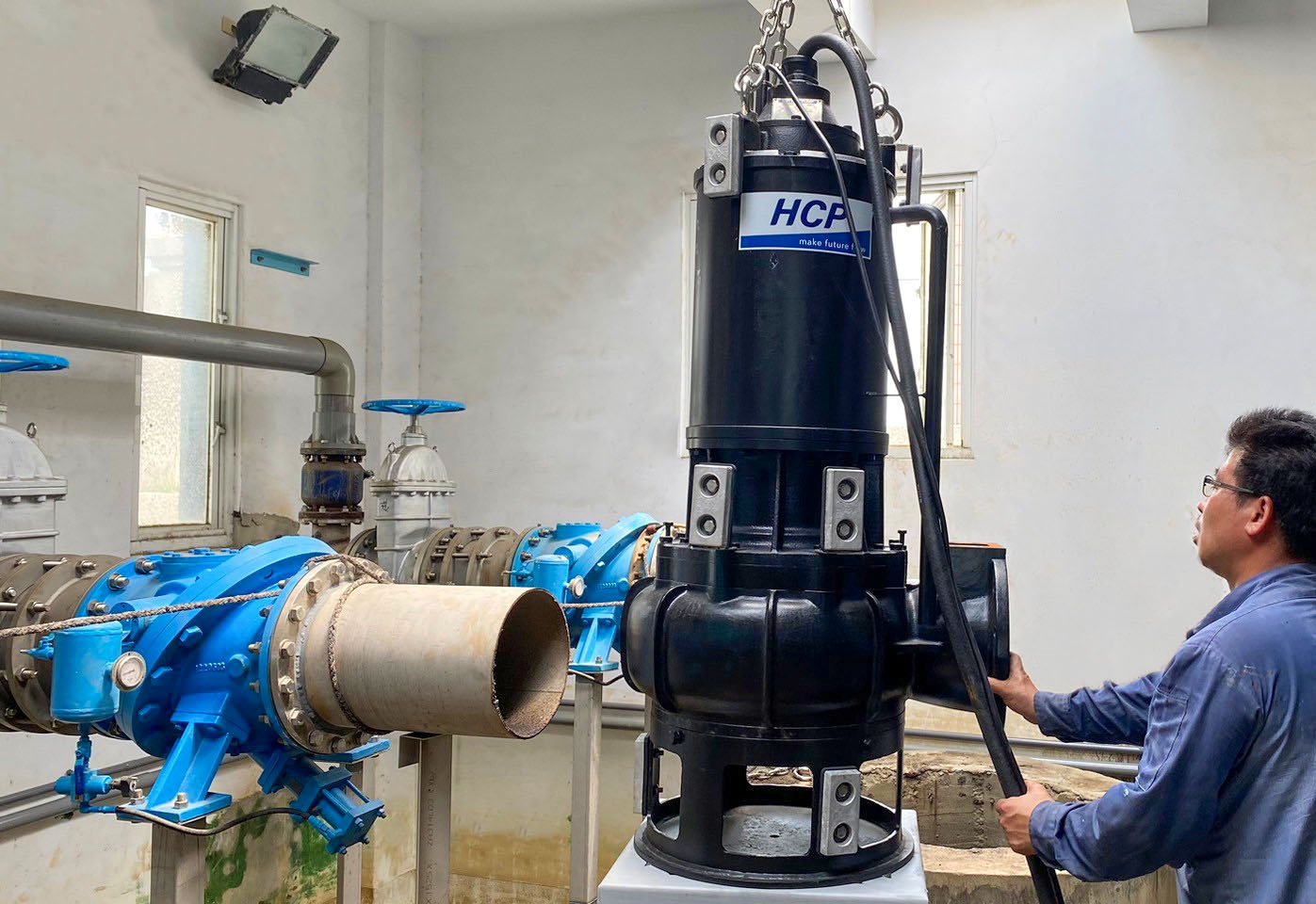 Aquaculture Seawater Supply System in Yunlin, Taiwan