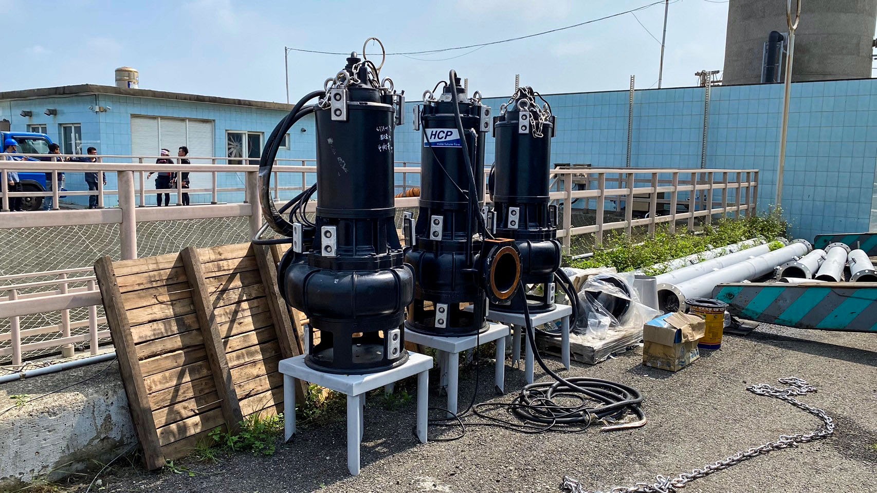 Aquaculture Seawater Supply System in Yunlin, Taiwan