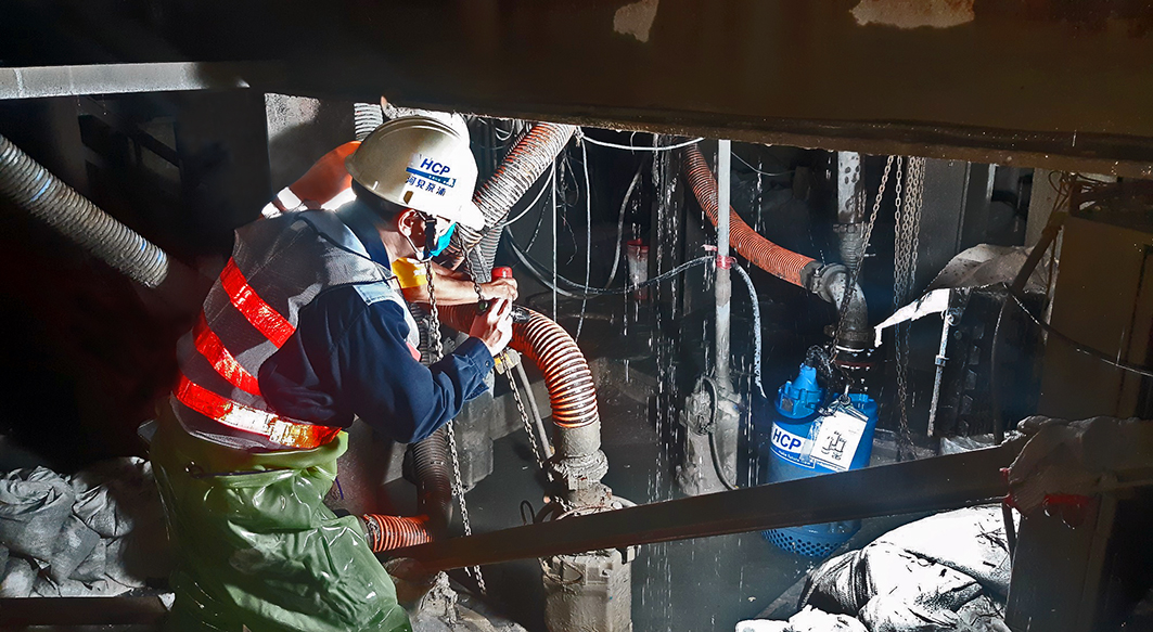 Dewatering pada Pembangunan MRT di Taipei, Taiwan