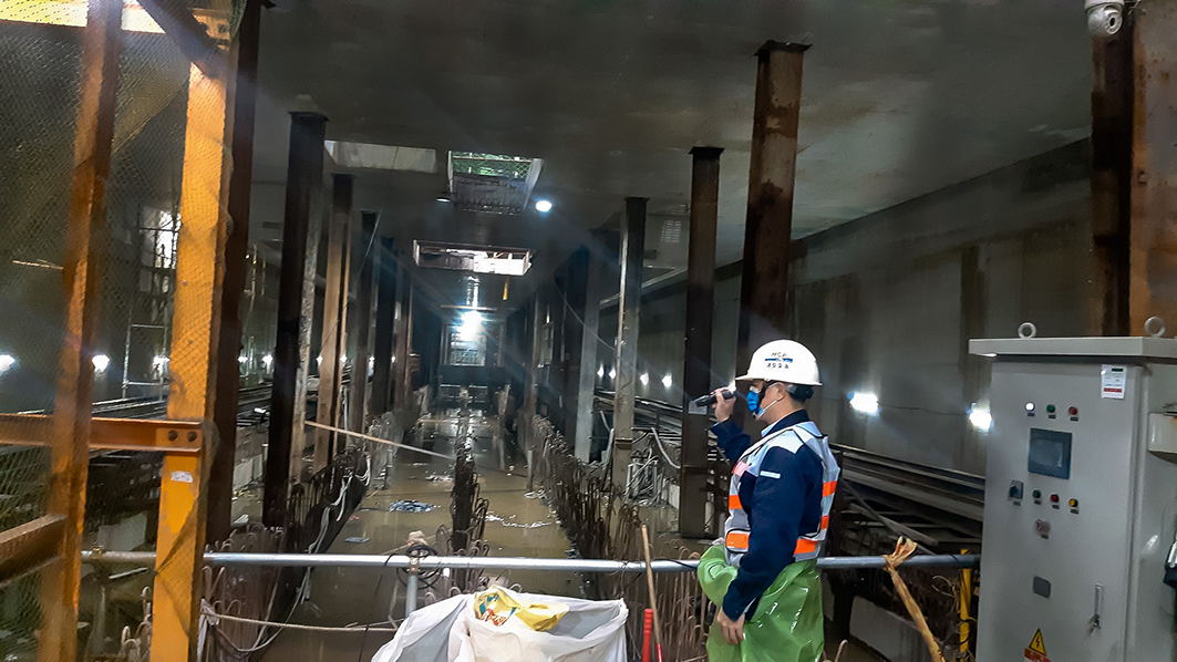 Dewatering pada Pembangunan MRT di Taipei, Taiwan