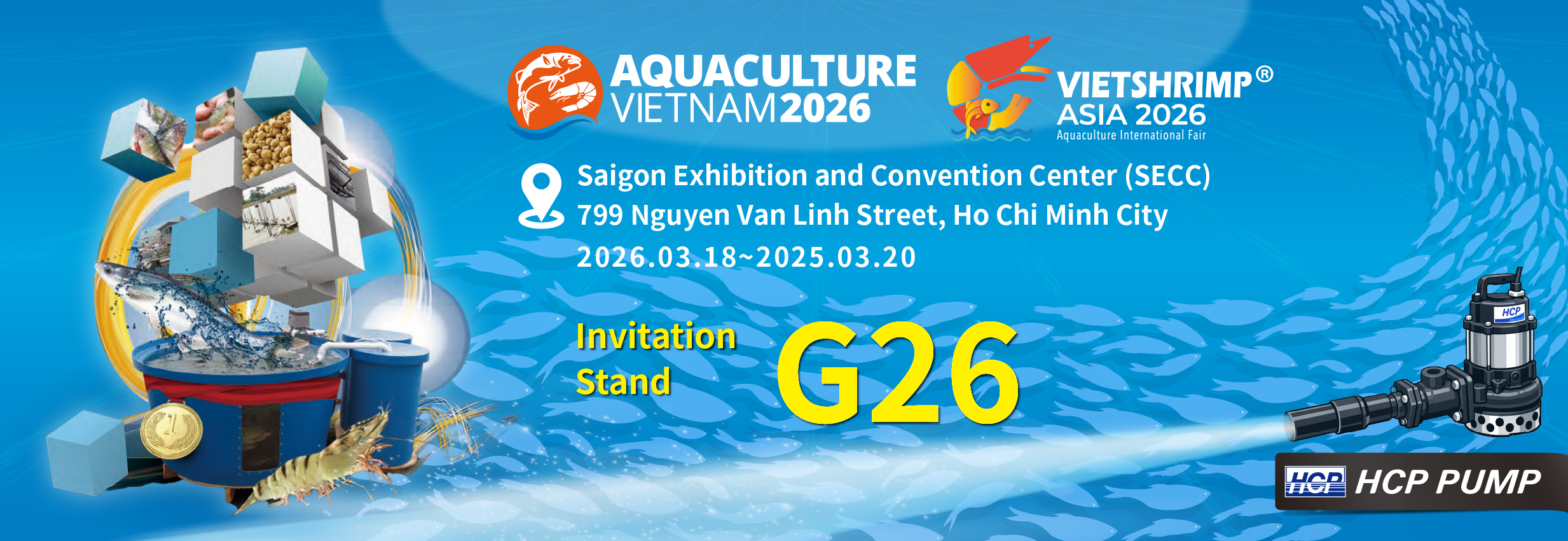 [Future Exhibition] 2026 3/18-3/20 AQUACULTURE VIETNAM & VIETSHRIMP ASIA